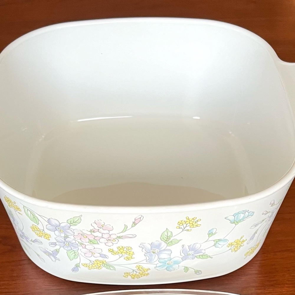 Corningware Pastel Bouqet pattern 5 liters A-5-B casserole dish